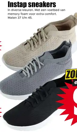 Dirk Instap sneakers aanbieding