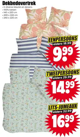Dirk Dekbedovertrek aanbieding