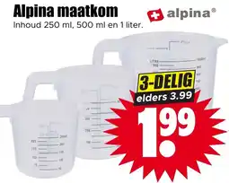 Dirk Alpina maatkom aanbieding