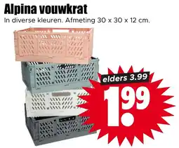 Dirk Alpina vouwkrat aanbieding