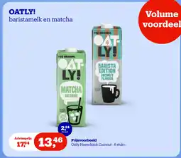Bol.com OATLY! baristamelk en matcha aanbieding