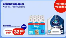 Bol.com Huishoudpapier van o.a. Page & Nalys aanbieding
