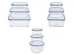 Lidl SILVERCREST Glazen vershoudbakjes aanbieding