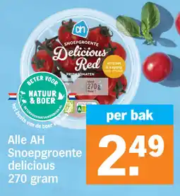 Albert Heijn Alle AH Snoepgroente delicious aanbieding