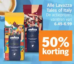 Albert Heijn Alle Lavazza Tales of Italy aanbieding