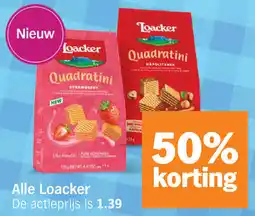 Albert Heijn Alle Loacker aanbieding
