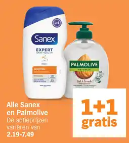 Albert Heijn Alle Sanex en Palmolive aanbieding
