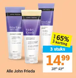 Albert Heijn Alle John Frieda aanbieding
