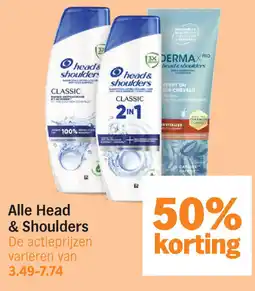 Albert Heijn Alle Head & Shoulders aanbieding