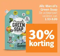 Albert Heijn Alle Marcel's Green Soap aanbieding