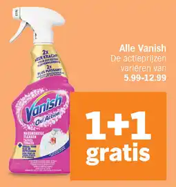 Albert Heijn Alle Vanish aanbieding