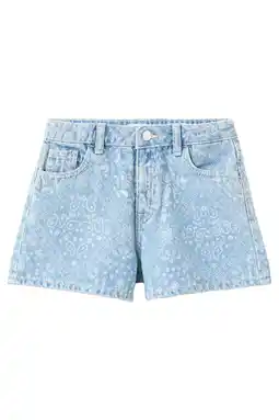 Wehkamp Mango Kids short light blue denim aanbieding