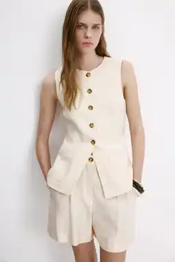 Wehkamp Mango top - ecru aanbieding
