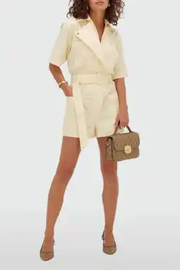 Wehkamp JOSH V playsuit lichtgeel aanbieding