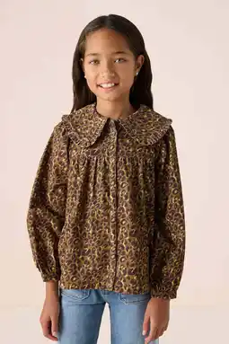 Wehkamp Sissy-Boy blouse met panterprint bruin aanbieding