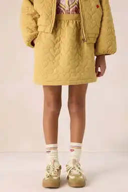 Wehkamp Sissy-Boy korte rok met hartjes geel aanbieding