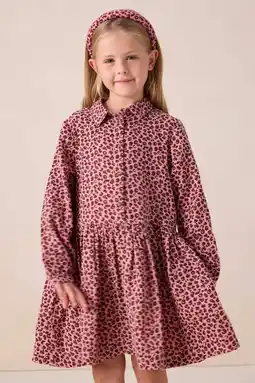 Wehkamp Sissy-Boy korte jurk met panterprint roze aanbieding