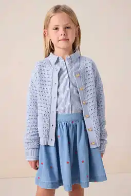 Wehkamp Sissy-Boy gebreid vest lichtblauw aanbieding