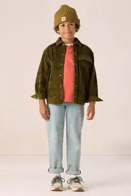 Wehkamp Sissy-Boy corduroy overhemd donkergroen aanbieding