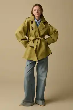 Wehkamp Sissy-Boy trenchcoat lichtgroen aanbieding