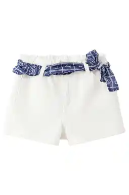 Wehkamp Mango Kids denim short wit aanbieding