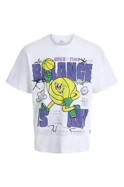 Wehkamp JACK & JONES JUNIOR T-shirt wit aanbieding