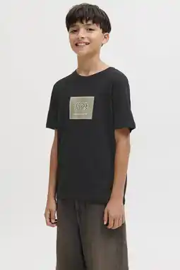 Wehkamp JACK & JONES JUNIOR T-shirt zwart aanbieding