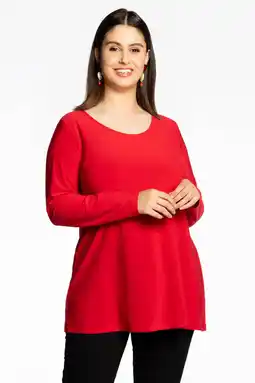 Wehkamp YOEK tuniek COTTON rood aanbieding