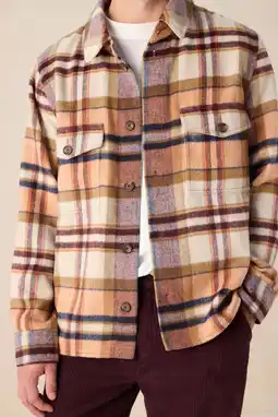 Wehkamp Sissy-Boy geruit overshirt oranje aanbieding