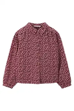 Wehkamp Sissy-Boy blouse met panterprint roze aanbieding