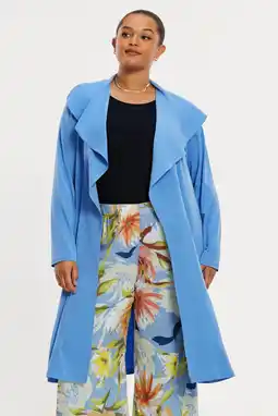 Wehkamp YOEK lang vest blauw aanbieding