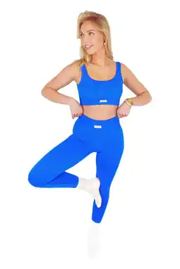 Wehkamp Fittastic Sportswear sportlegging - blauw aanbieding