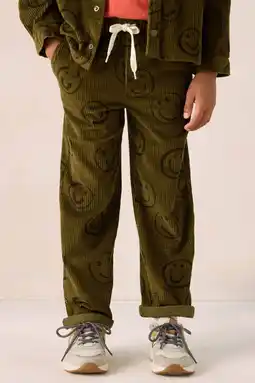 Wehkamp Sissy-Boy corduroy casual broek donkergroen aanbieding