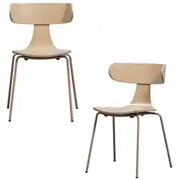 Wehkamp WOOOD eetkamerstoel (set van 2) Form aanbieding