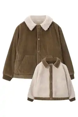 Wehkamp Sissy-Boy corduroy teddy jas groen aanbieding