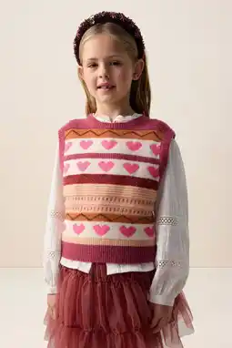 Wehkamp Sissy-Boy spencer roze gebreid aanbieding