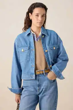 Wehkamp Sissy-Boy spijkerjas medium blue denim aanbieding