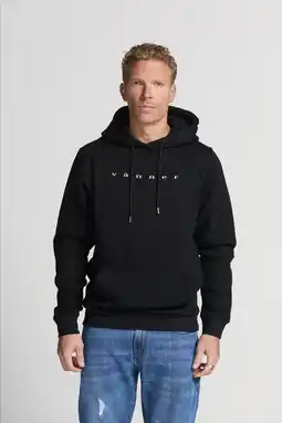 Wehkamp Vänner hoodie zwart aanbieding