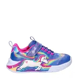 Wehkamp Skechers Unicorn Chaser sneakers blauw multi aanbieding