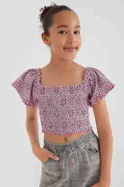 Wehkamp s.Oliver cropped top roze aanbieding