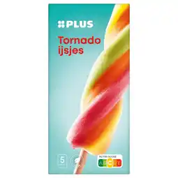 PLUS PLUS Tornado ijsjes aanbieding