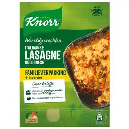 Dirk Knorr Wereldgerecht lasagne bolognese XL aanbieding