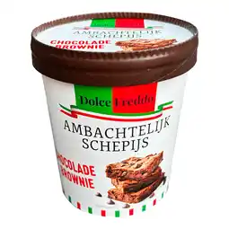 Dirk Dolce Freddo Brownie ijs aanbieding