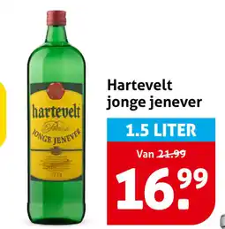 Hoogvliet Hartevelt jonge jenever aanbieding