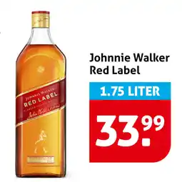 Hoogvliet Johnnie Walker Red Label aanbieding