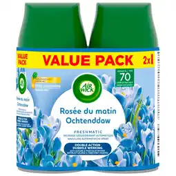 Kruidvat Air Wick Pure Fresh Lentedauw Luchtverfrisser Navulling aanbieding