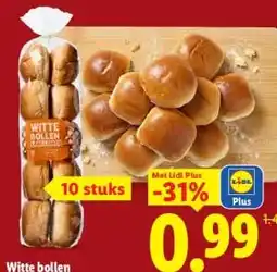 Lidl Witte bollen aanbieding