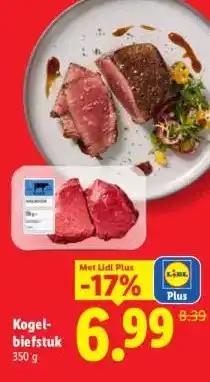 Lidl Kogel- biefstuk aanbieding