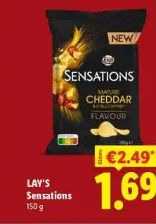 Lidl LAY'S Sensations aanbieding