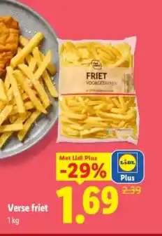 Lidl Verse friet aanbieding